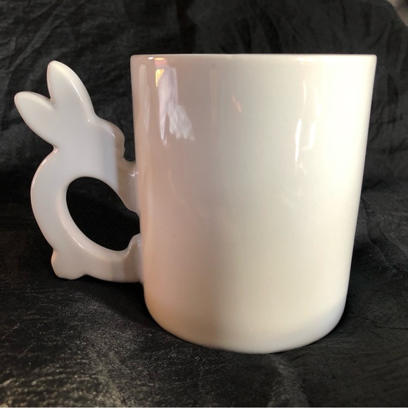 Vintage Country Rabbit Mug with Cute Handle - Made in Japan - Picture 7 of 15